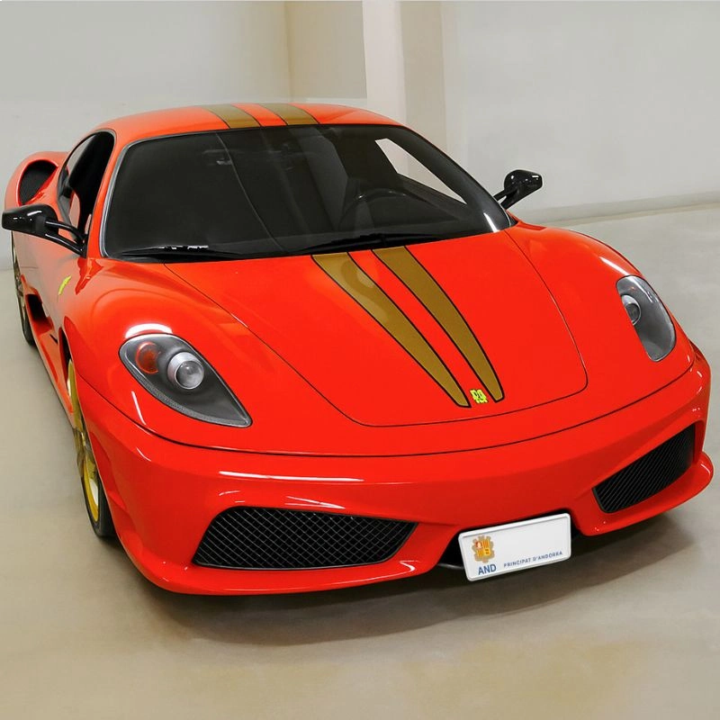 Ferrari F430 Scuderia & 16M (2007-2009) Soporte de Matrícula