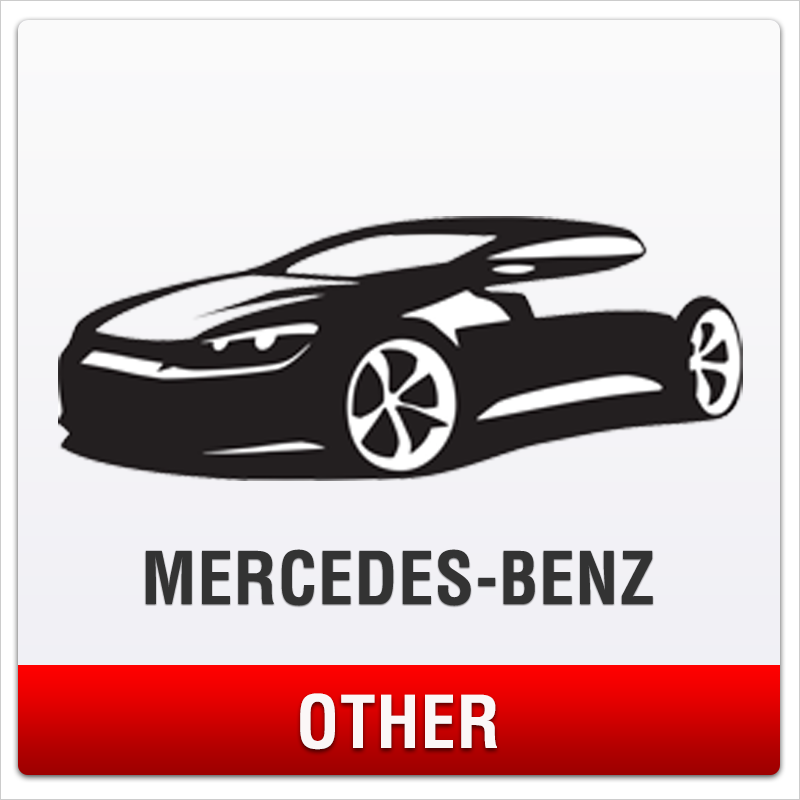 Mercedes-Benz   Soporte de matrícula sin perforaciones para otros modelos